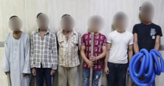 ضبط 6 أشخاص ينقبون عن الآثار فى القاهرة