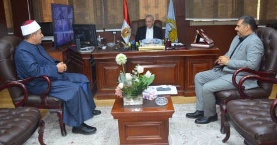 محافظ الغربية يستقبل الدكتور نوح العيسوى وكيل وزارة الأوقاف الجديد
