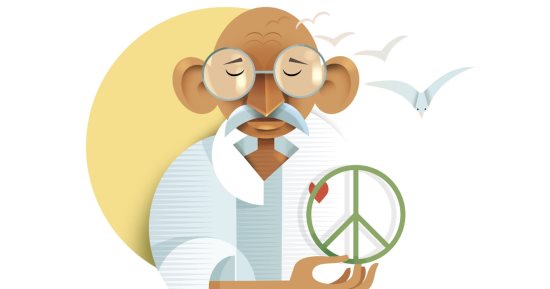 سفير الهند يفتتح معرض كاريكاتير عن غاندي بالمركز الثقافى الهندى أول أكتوبر