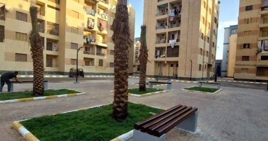 محافظ الغربية يعلن انتهاء أعمال تطوير منطقة عمارات الأوقاف بالعجيزى