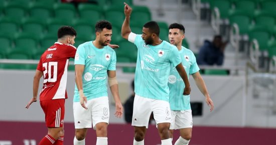 الريان يتقدم على العربي بهدف بن شرقي في الشوط الأول بالدوري القطري