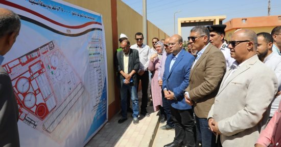 محافظ الجيزة: 3 مشروعات لمعالجة ورفع الصرف الصحى بأطفيح ضمن حياة كريمة
