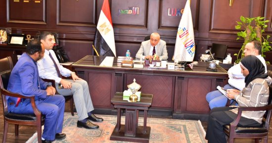 محافظ الأقصر يلتقى وفد صندوق مكافحة وعلاج الإدمان لبحث التعاون المشترك