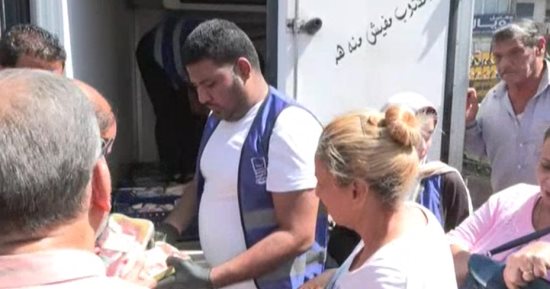 القناة الأولى تعرض تقريرا عن تدشين «حياة كريمة» منفذ بيع لحوم بالإسماعيلية