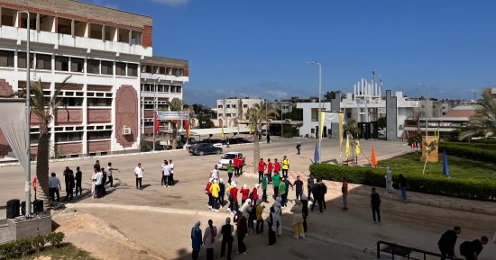انطلاق العام الدراسي بجامعة العريش وسط استقبال حافل من قيادات الجامعة