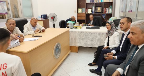 لجنة الدمج لطلاب ذوى الهمم بجامعة القناة تواصل عملها