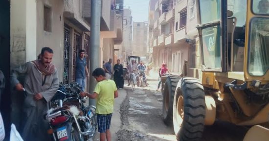 استكمال أعمال التطوير والتجميل بالمراكز ضمن مبادرة "بنكمل بعض"