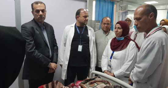 وكيل الصحة بالبحيرة يترأس فريقا رقابيا لمتابعة مستشفى إيتاى البارود