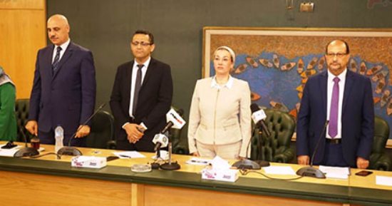 نقيب الصحفيين يستقبل وزيرة البيئة لبدء لقاء مفتوح ضمن فعاليات الصالون الثقافي للنقابة