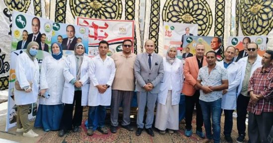 تنفيذ قافلة بيطرية مجانية بقرية بنى عباد بالشرقية ضمن مبادرة "بداية"