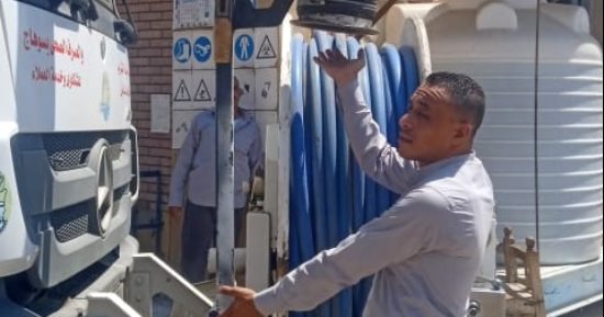 مياه سوهاج: تأهيل وتدريب 339 سائقا بالشركة على قيادة المعدات الثقيلة