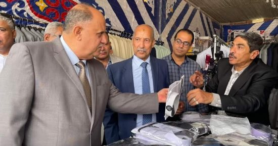 افتتاح معرض اتحاد النقابات العمالية فى الإسماعيلية