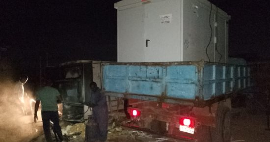 عطل مفاجئ بمحول بلانه الكهربائى ومحافظ أسوان يتدخل لحل المشكلة