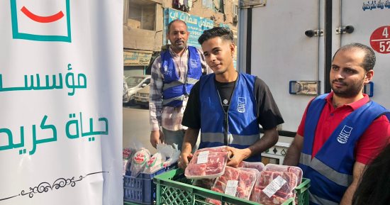 حياة كريمة تطرح اللحوم بـ185 جنيها فى الجيزة.. صور