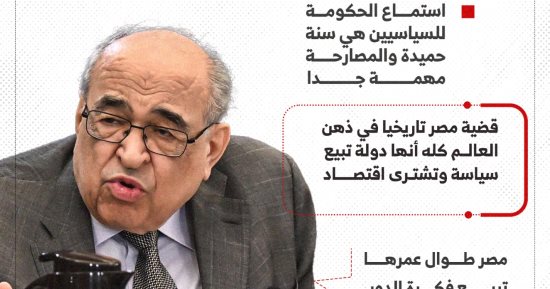 مصطفى الفقى: السياسة الخارجية المصرية من أفضل الإيجابيات للدولة (إنفوجراف)