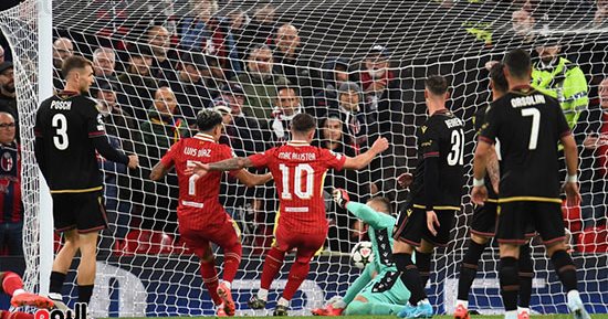 محمد صلاح يصنع أول أهداف ليفربول ضد بولونيا فى دورى أبطال أوروبا.. فيديو