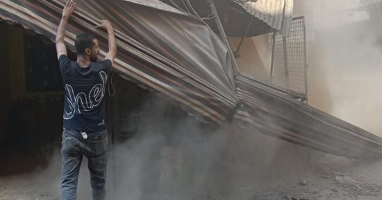 محافظة الجيزة تزيل 31 كشكا مخالفا بمنطقة جمال عبد الناصر فى المنيب