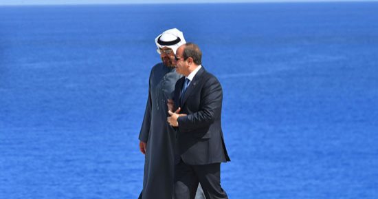 الرئيسان السيسي وبن زايد: "رأس الحكمة" نموذج للشراكة التنموية بين مصر والإمارات