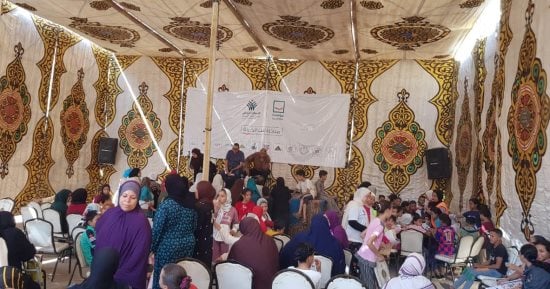 جامعة بنها تنظم قافلة طبية بقرية كوم أشفين بقليوب ضمن مبادرة "أنت الحياة"