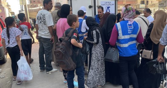 حياة كريمة تطلق منفذا متنقلا لطرح اللحوم بأسعار مخفضة فى أوسيم بالجيزة