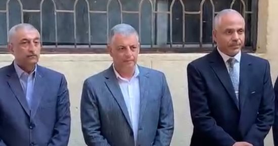محافظ الإسماعيلية يحضر طابور الصباح فى مدرسة بمدينة المستقبل