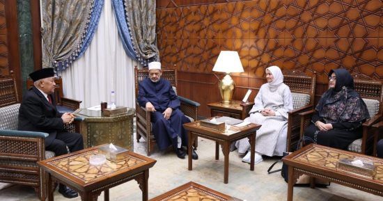شيخ الأزهر يستقبل رئيس معهد "ديا ماليلا" الإندونيسى 