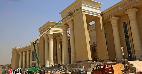 استعدادات محطة قطارات صعيد مصر تمهيدا لافتتاحها