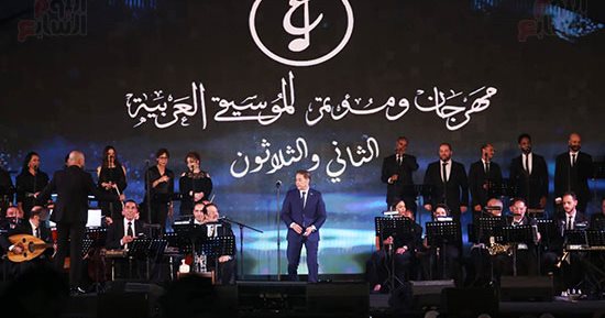 مدحت صالح يقدم واحدة من أقوى حفلاته في افتتاح مهرجان الموسيقى العربية