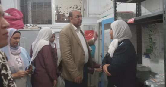 جولة مسائية مفاجئة لوكيل صحة الدقهلية لتفقد مستشفى طلخا