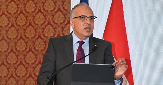وزير الرى: الشرق الأوسط وشمال أفريقيا أكثر مناطق الشح المائى فى العالم