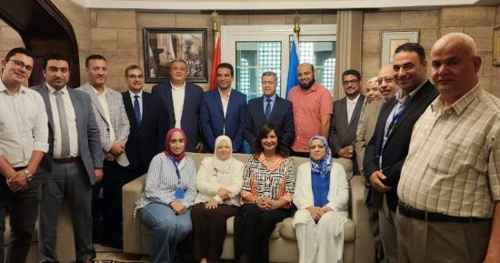 التحالف الوطني يزور مؤسسة العربي ويشيد بدورها في المسؤولية المجتمعية