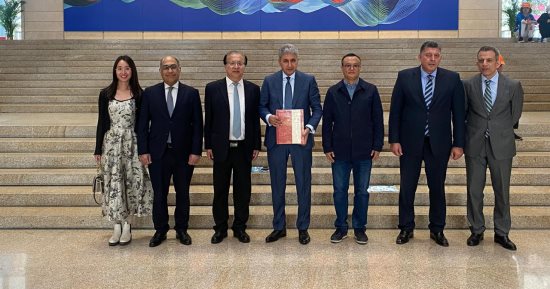وزير السياحة يزور متحف الصين الوطنى للفنون والحرف ببكين.. ويلتقى بمدير المتحف