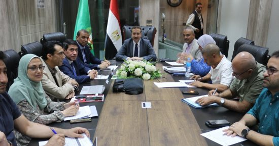 محافظ المنوفية يناقش مستجدات موقف ملفات التصالح والتقنين والمتغيرات المكانية
