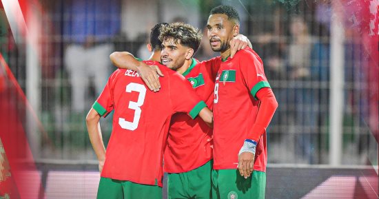المغرب بالعلامة الكاملة يكتسح افريقيا الوسطى برباعية.. فيديو