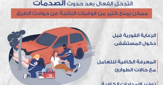 هيئة الدواء: يمكن منع 50% من الوفيات الناتجة عن الصدمات فى حوادث الطرق