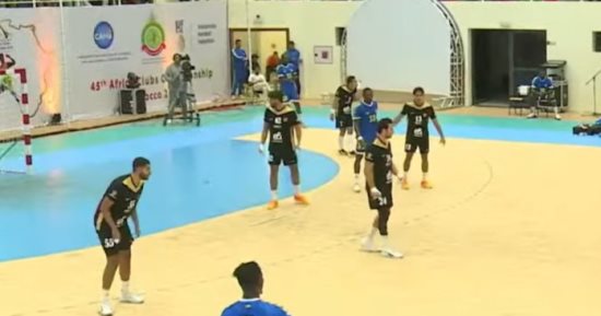 الأهلى يهزم القناة فى الجولة العاشرة بدورى مرتبط اليد