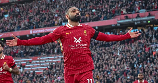 محمد صلاح يقترب من رقم روني بعد تسجيل هدف وصناعة آخر أمام تشيلسي