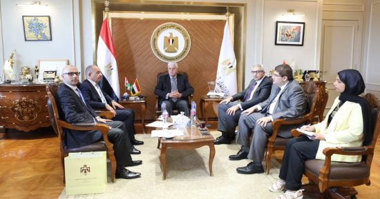وزير التعليم العالى يبحث مع سفير الأردن دعم التعاون الأكاديمى والبحثى