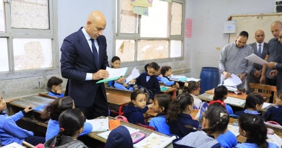 وزير التعليم يجري زيارة مفاجئة لعدة مدارس بإدارة المطرية لمتابعة انتظام العملية التعليمية