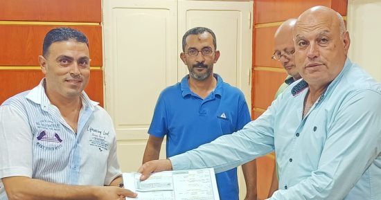 بدء تسليم رخص البناء الجديدة للمواطنين فى العريش وفق قانون 119 لسنة 2008