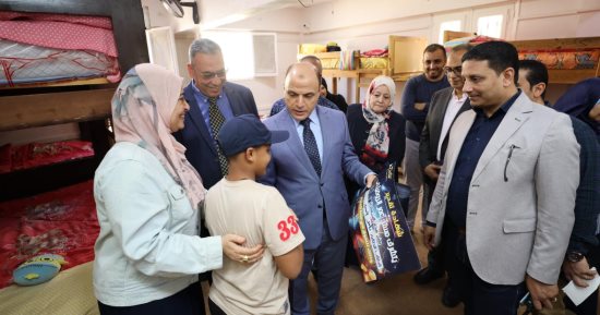 محافظ كفر الشيخ يزور المؤسسة الإيوائية للاطمئنان على الأيتام ضمن مبادرة بداية