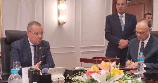 محافظ جنوب سيناء يستقبل وفد الاتحاد الأفريقي الأسيوي بشرم الشيخ