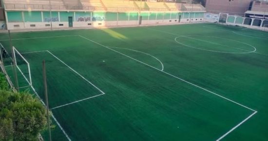 الانتهاء من إحلال وتجديد ملعب نجيل صناعي بمركز شباب ساحل سليم