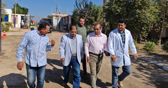 رئيس مياه المنوفية يوجه بالاستعداد للتعامل مع الطوارئ خلال فصل الشتاء