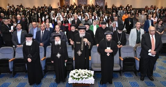 الكنيسة تقيم احتفالية معهد المشورة بالمعادى بحضور البابا لمرور 20 عام على تأسيسه