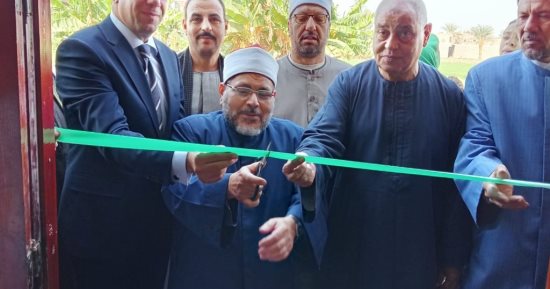 افتتاح مسجد أولاد عبدالقادر بقرية بنى هلال بعزبة عبد القادر فى القوصية