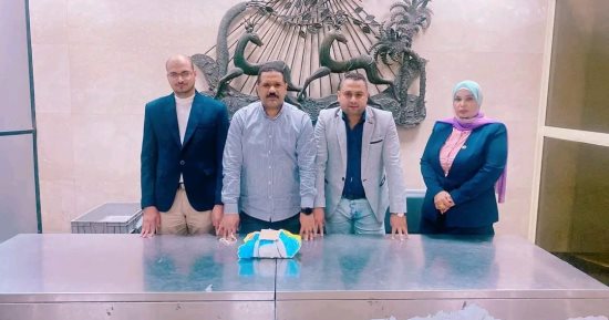 جمارك مطار سوهاج الدولى تضبط محاولة تهريب منظار وجهازين لاسلكيين