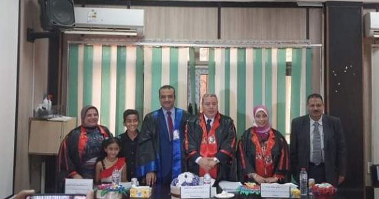 حسام أمين يحصل علي  ماجستير عن دراسة حالة السكك الحديدية