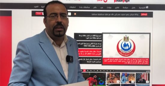 تغطية إخبارية لليوم السابع حول سقوط صاروخ تسبب فى إصابات ودمار وسط إسرائيل