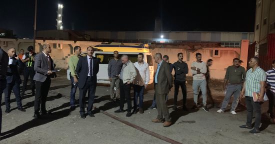 تفاصيل السيطرة على حريق فى مصنع جنوب بورسعيد.. فيديو